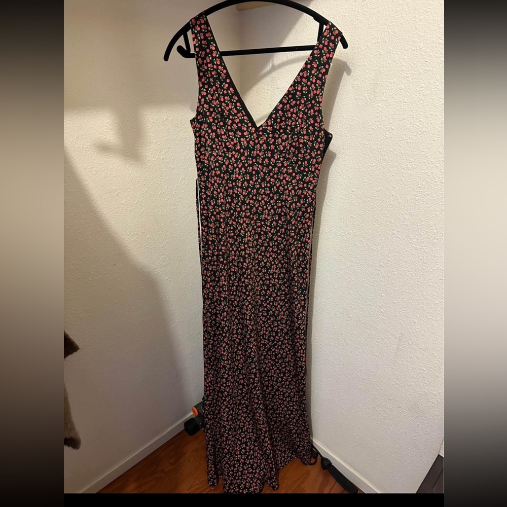 White fox womens maxi dress